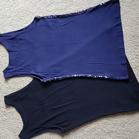 Bundle of Two Apt. 9 Sequined Tanks - Picture 2 of 5